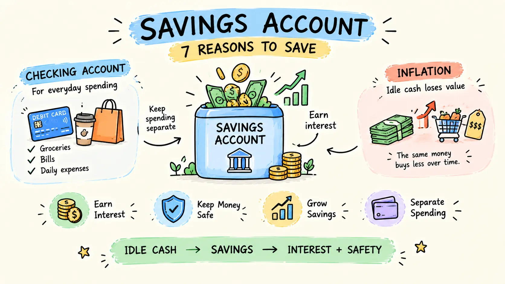 What Is the Benefit of a Savings Account? 7 Reasons to Save